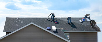 Roof Installation by Valcam Cares